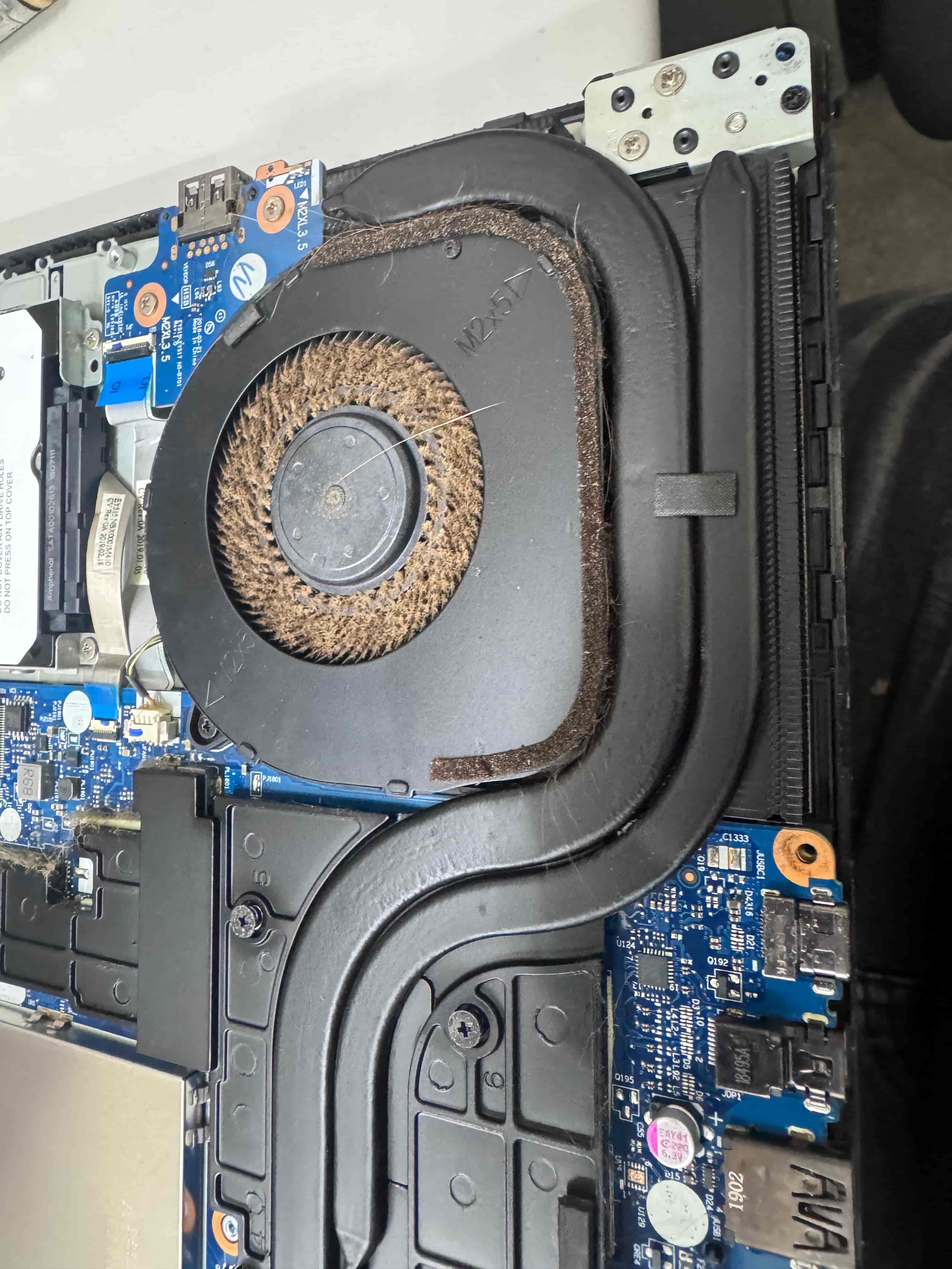 筆電散熱風扇深度清潔